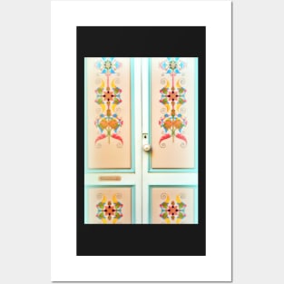 A Pretty Spanish Door Posters and Art